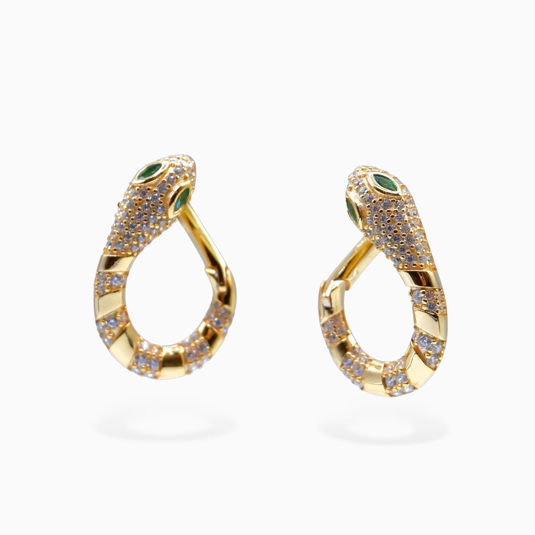 Snake earrings