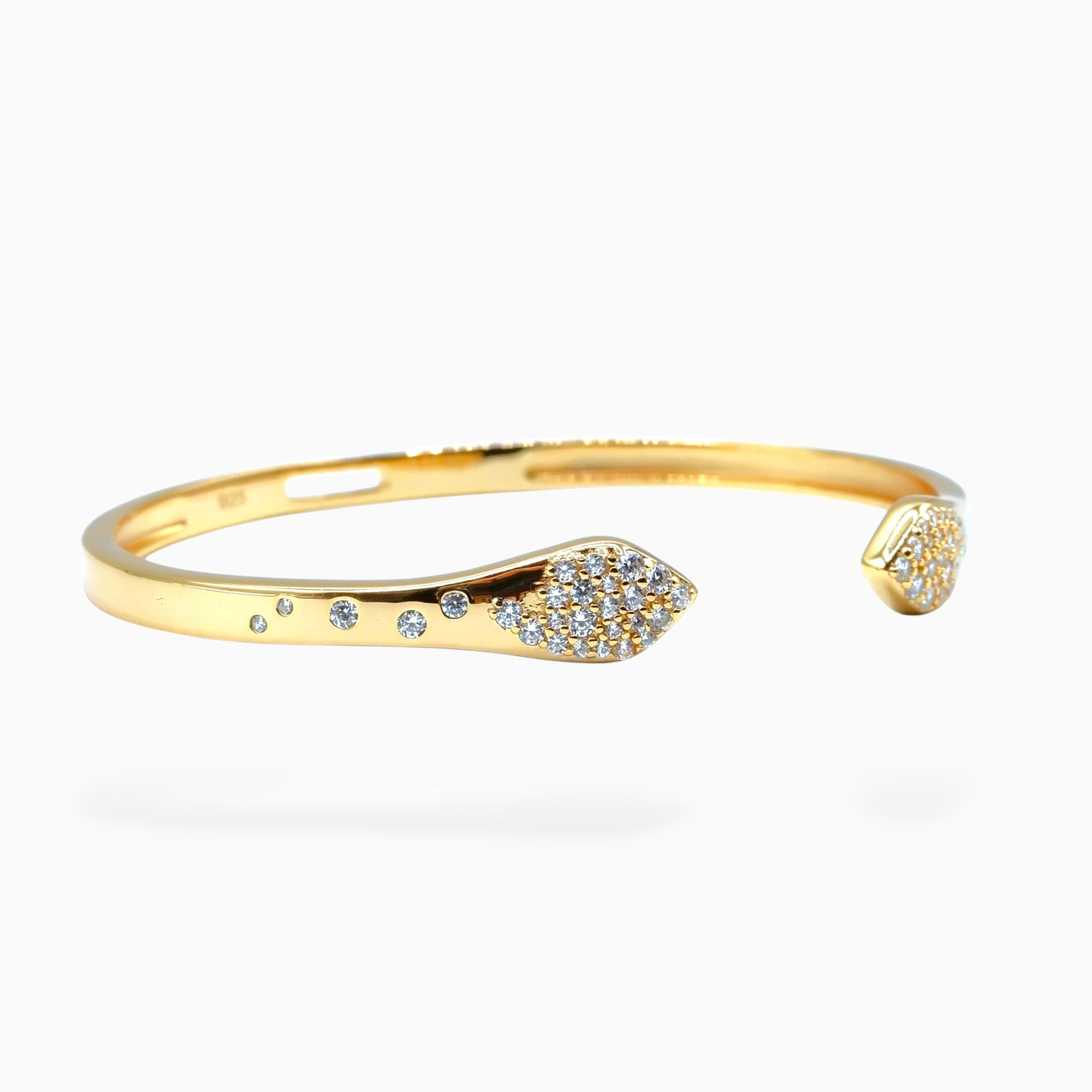 Bracciale rigido serpente