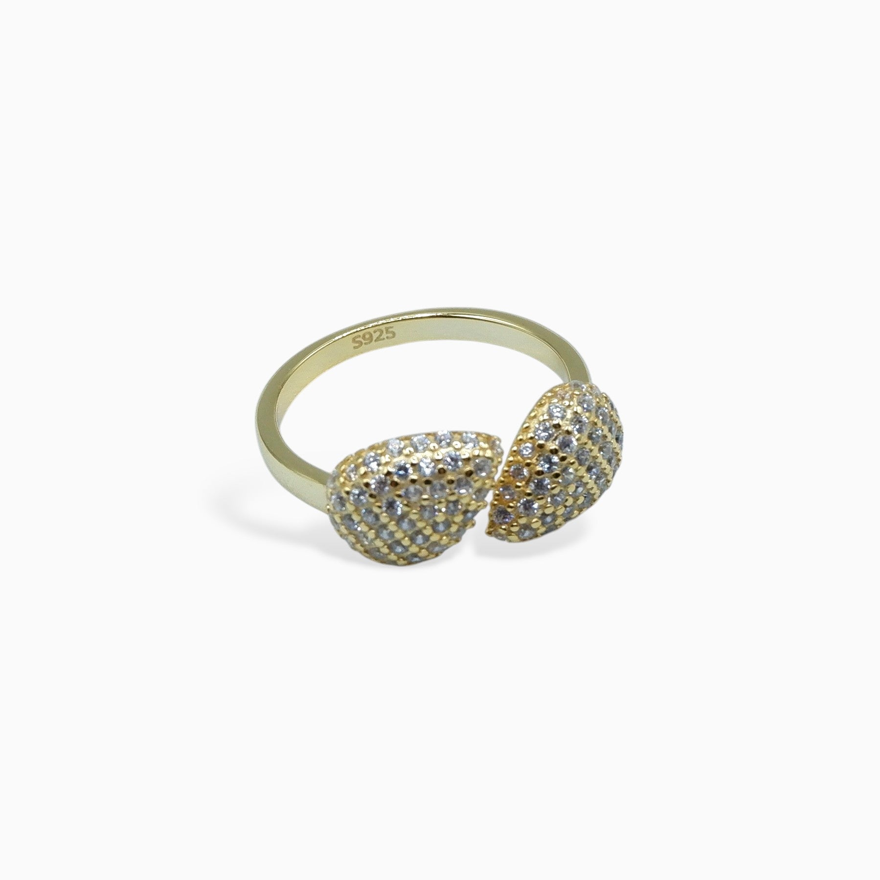 Drop ring (argento giallo)