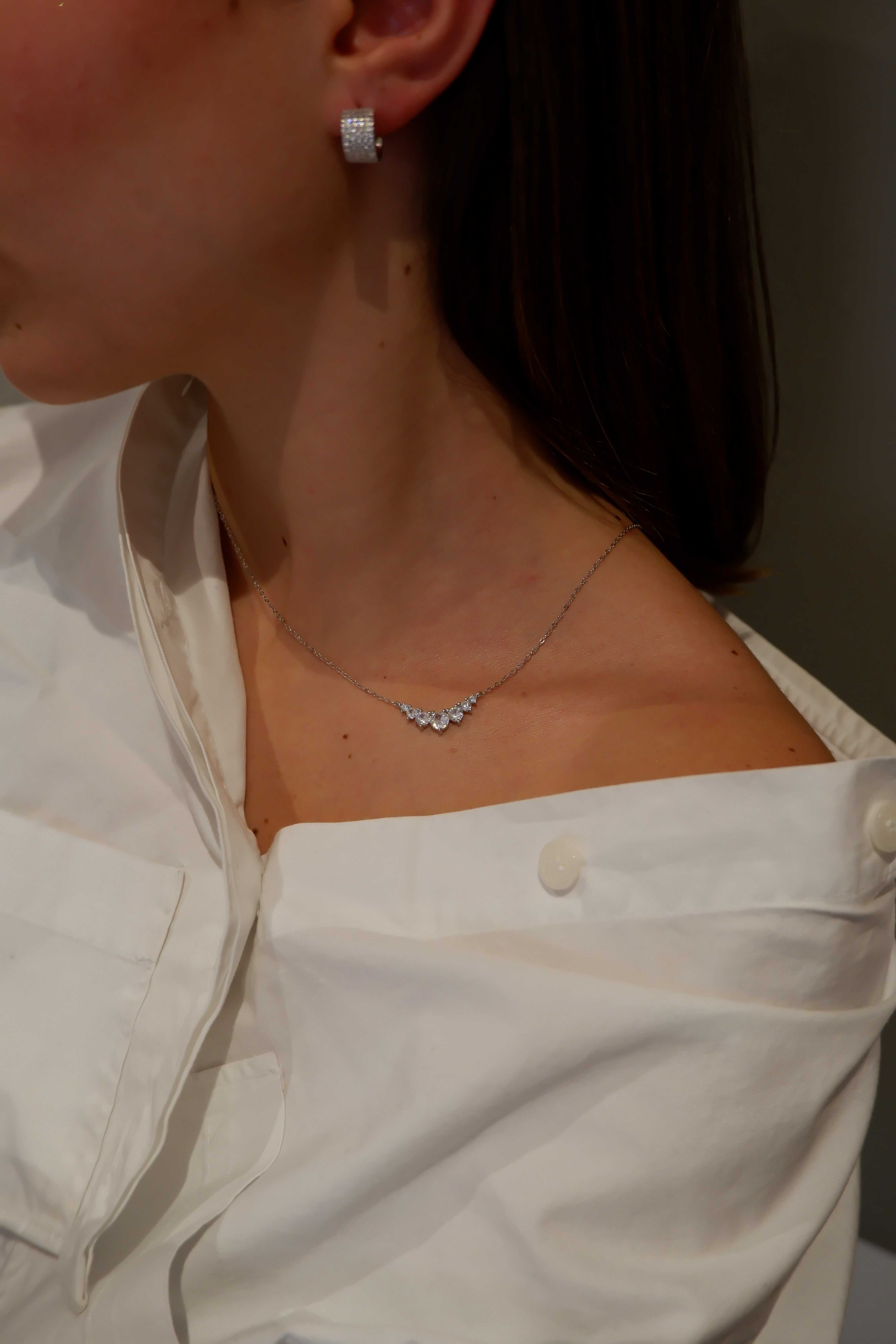 Heaven necklace (argento bianco)