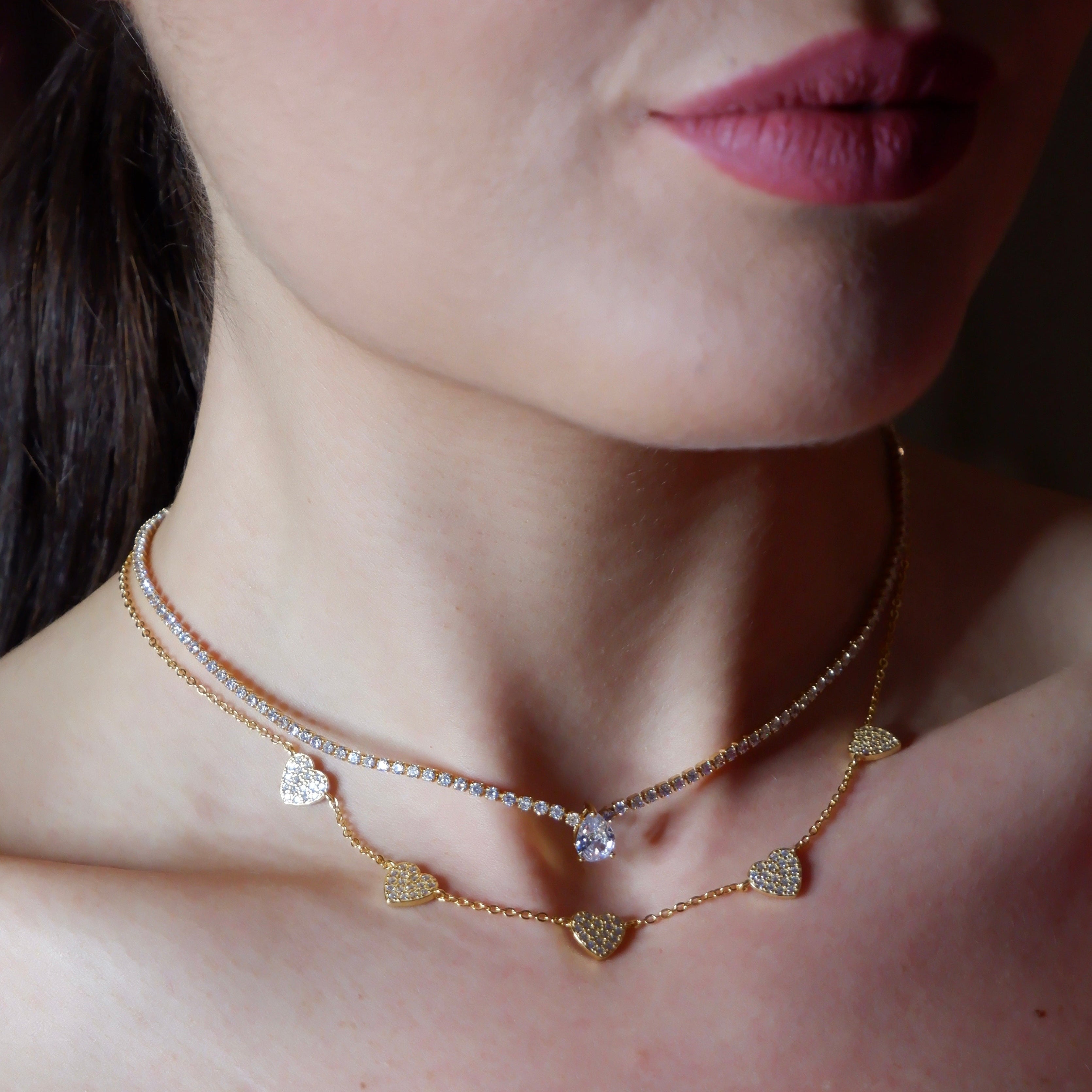 Full heart necklace