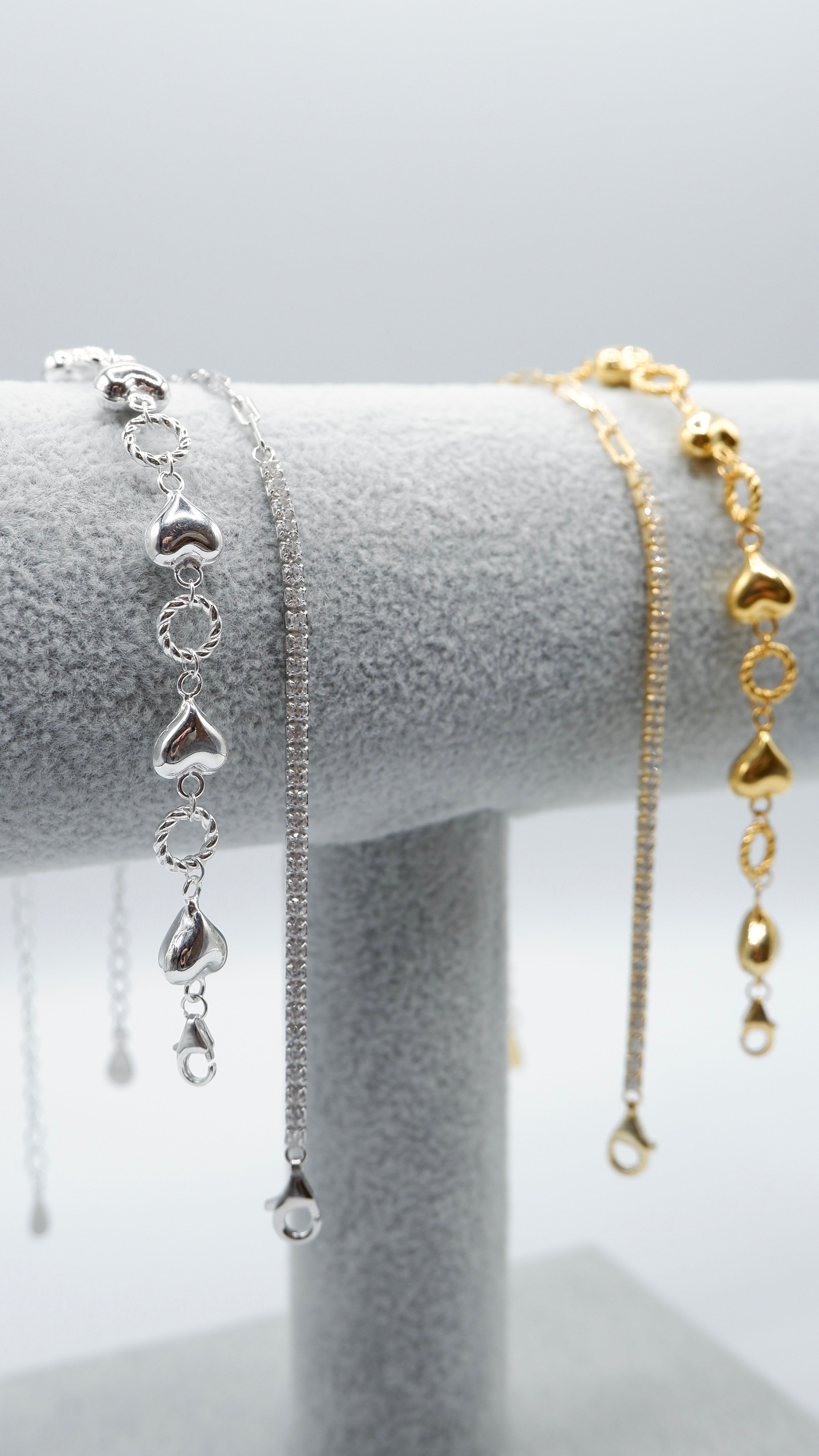 Chain tennis (argento giallo)