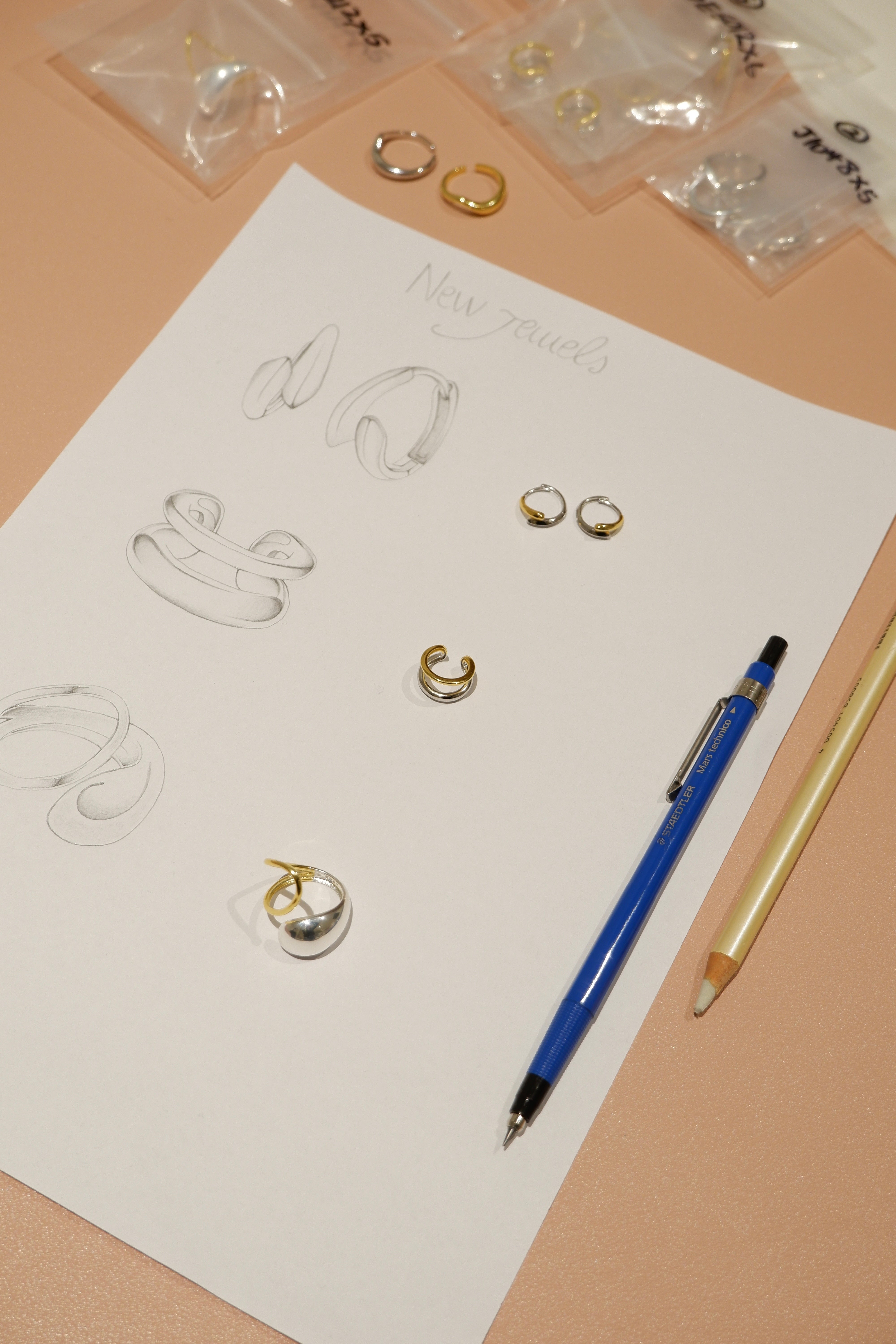 Anello bicolore