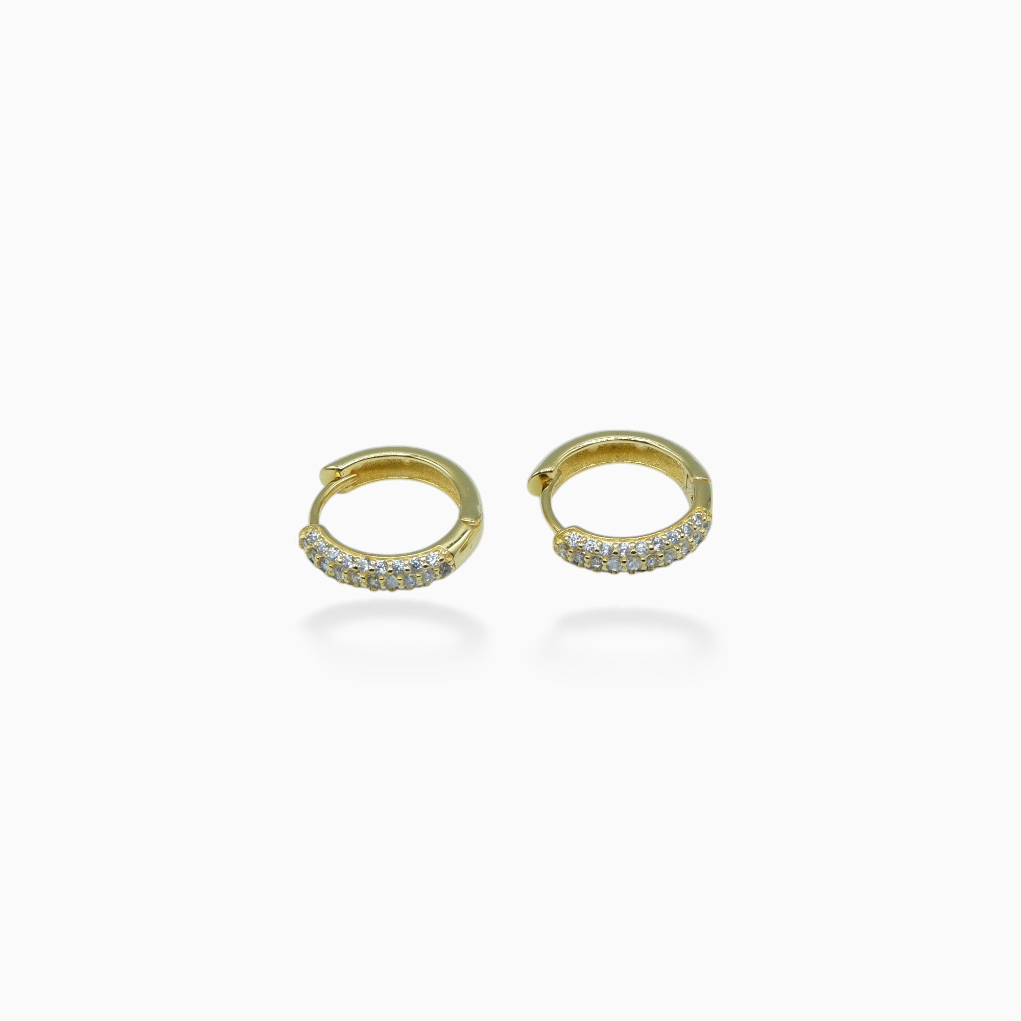 Hoop classico (argento giallo)