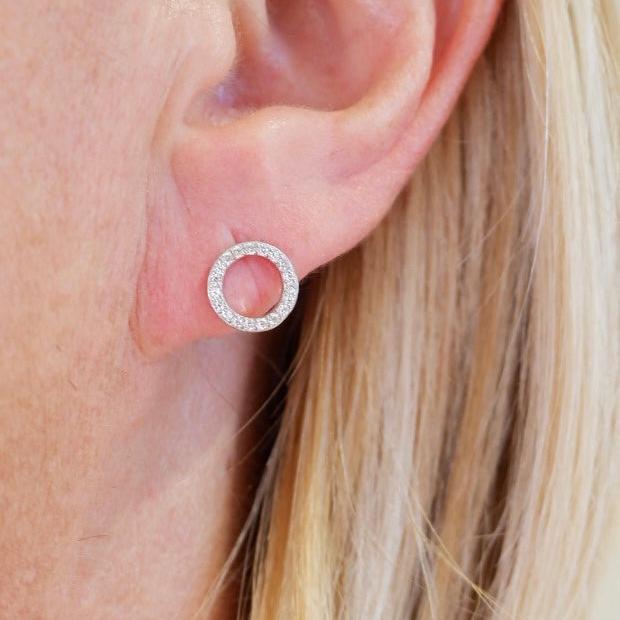 Hoop (argento bianco)