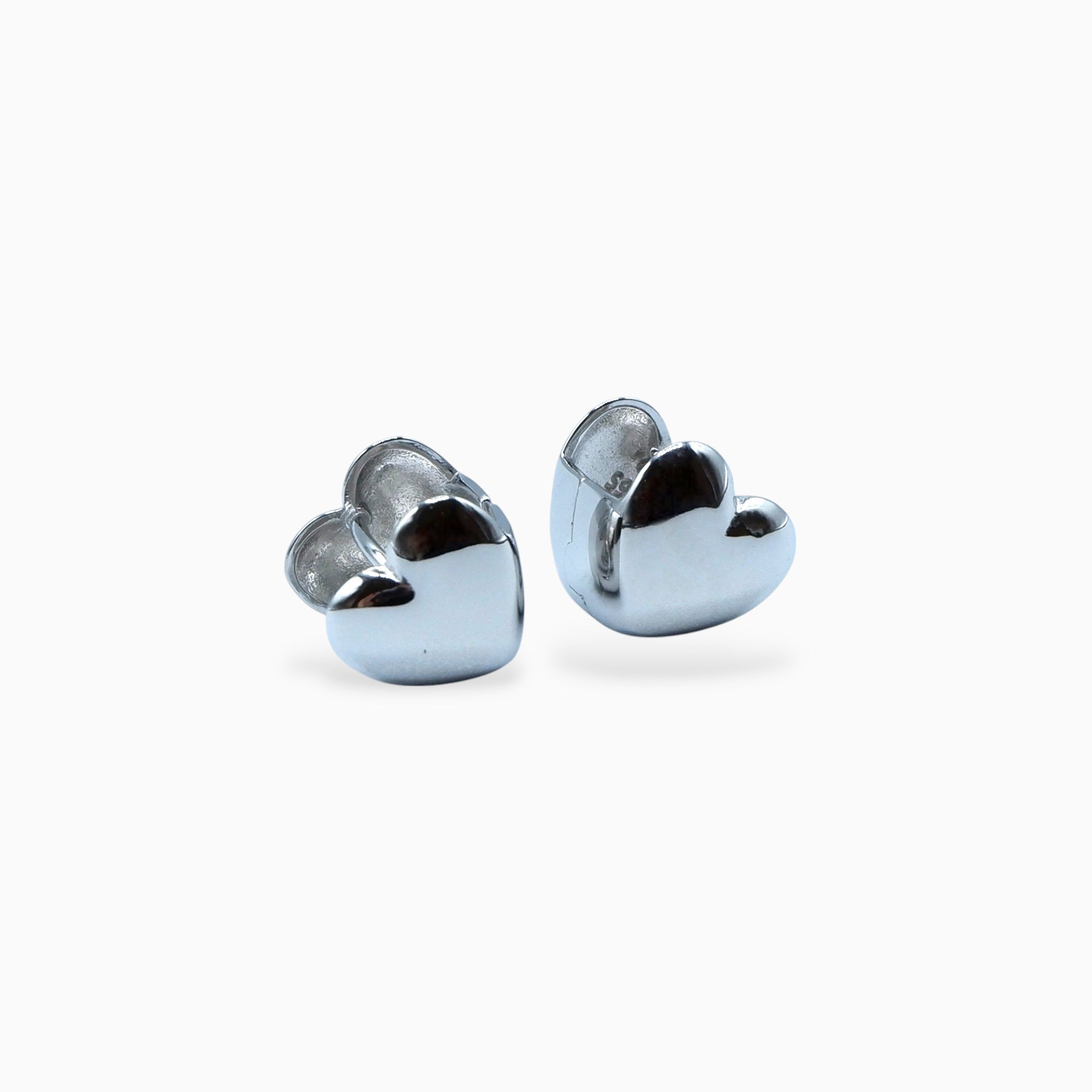 Heart earrings bold