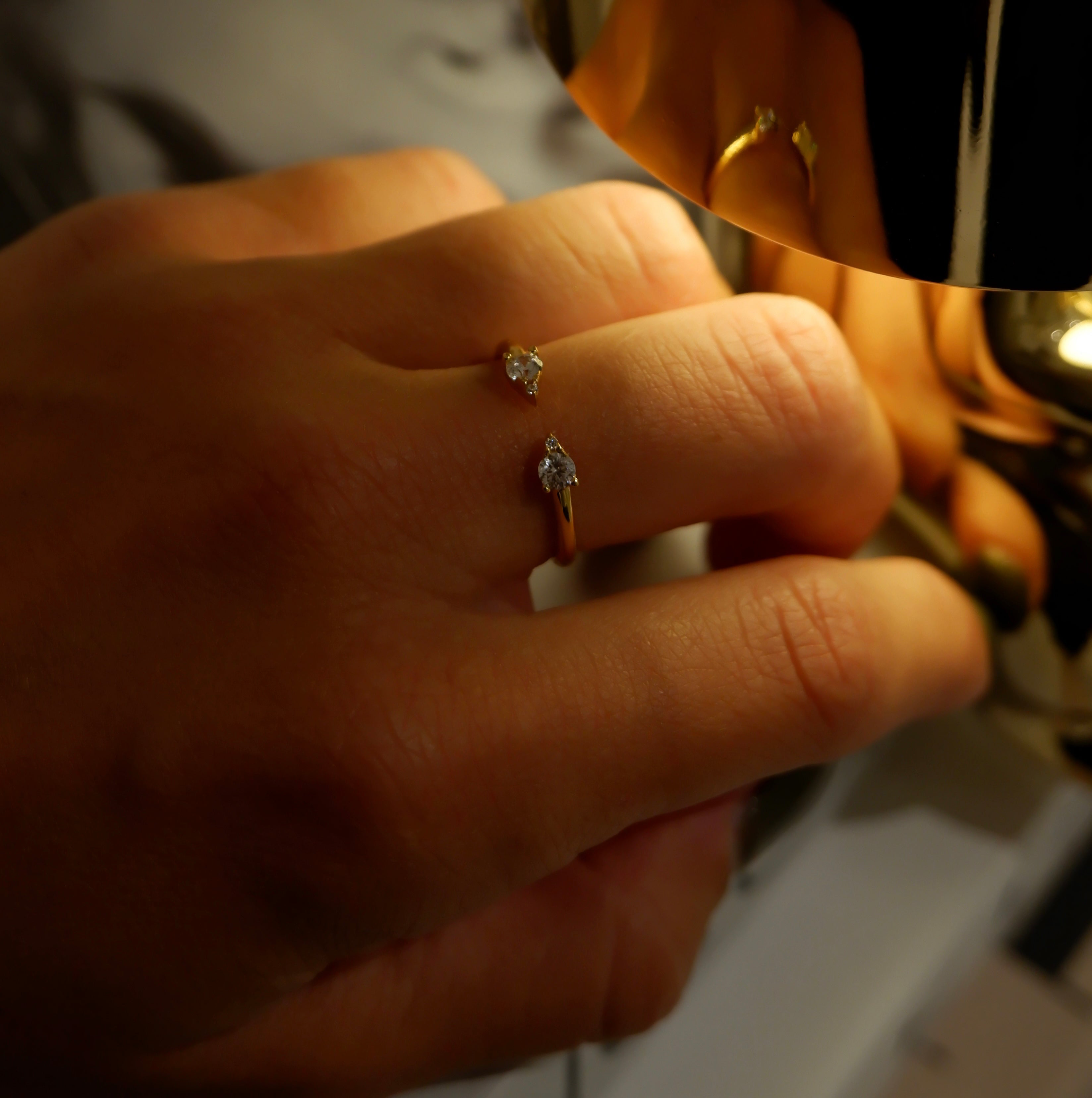 Double face ring