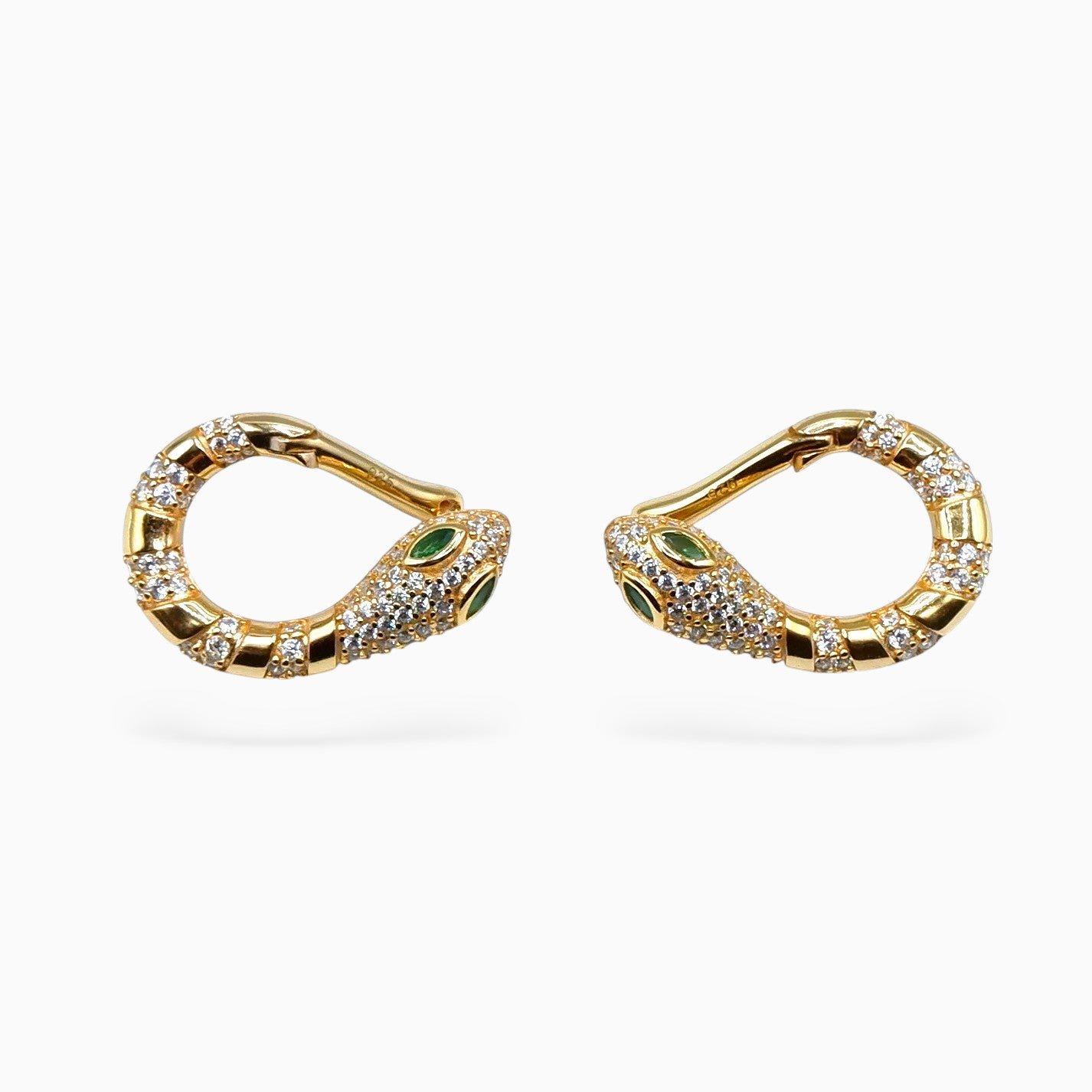 Snake earrings