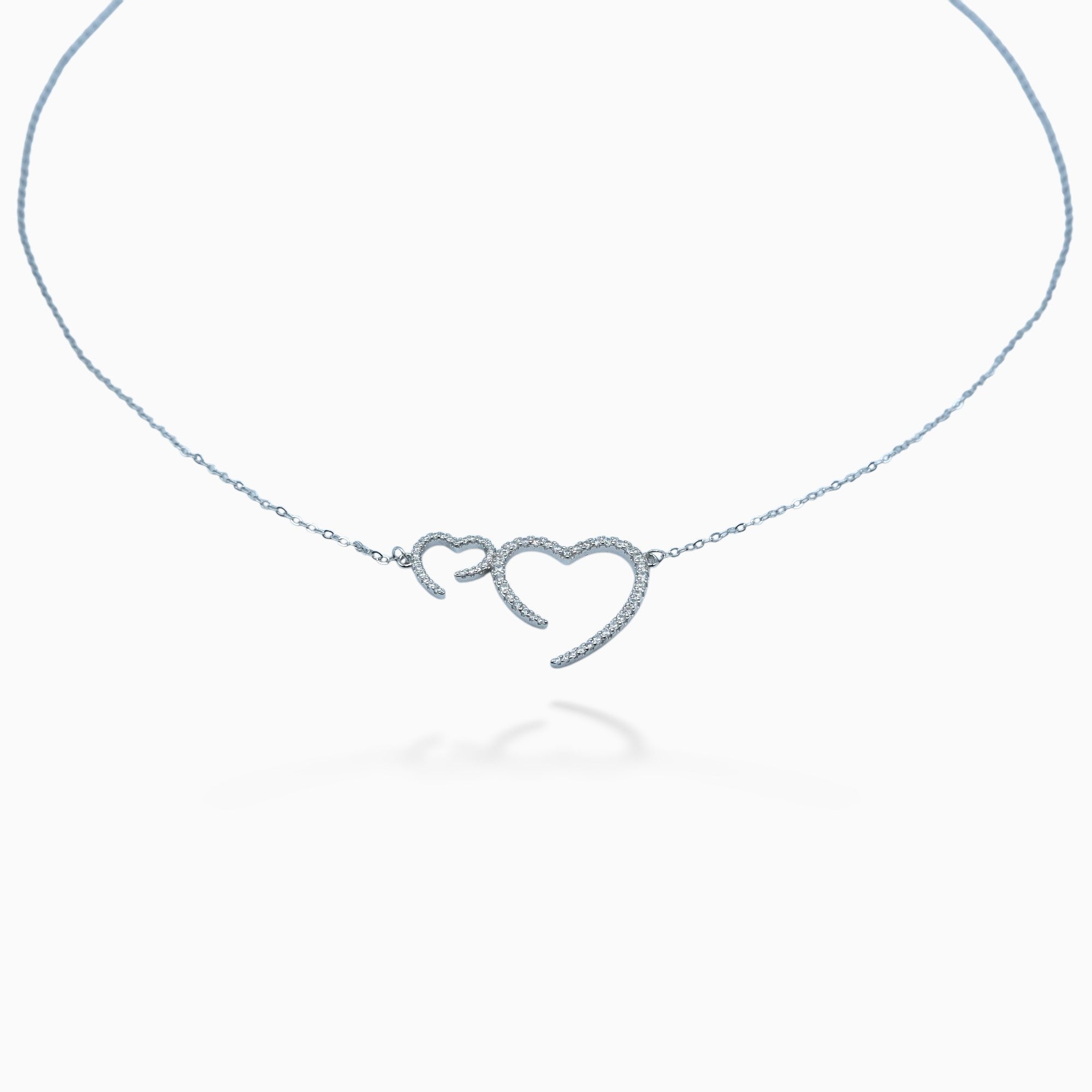 Collana Double Heart
