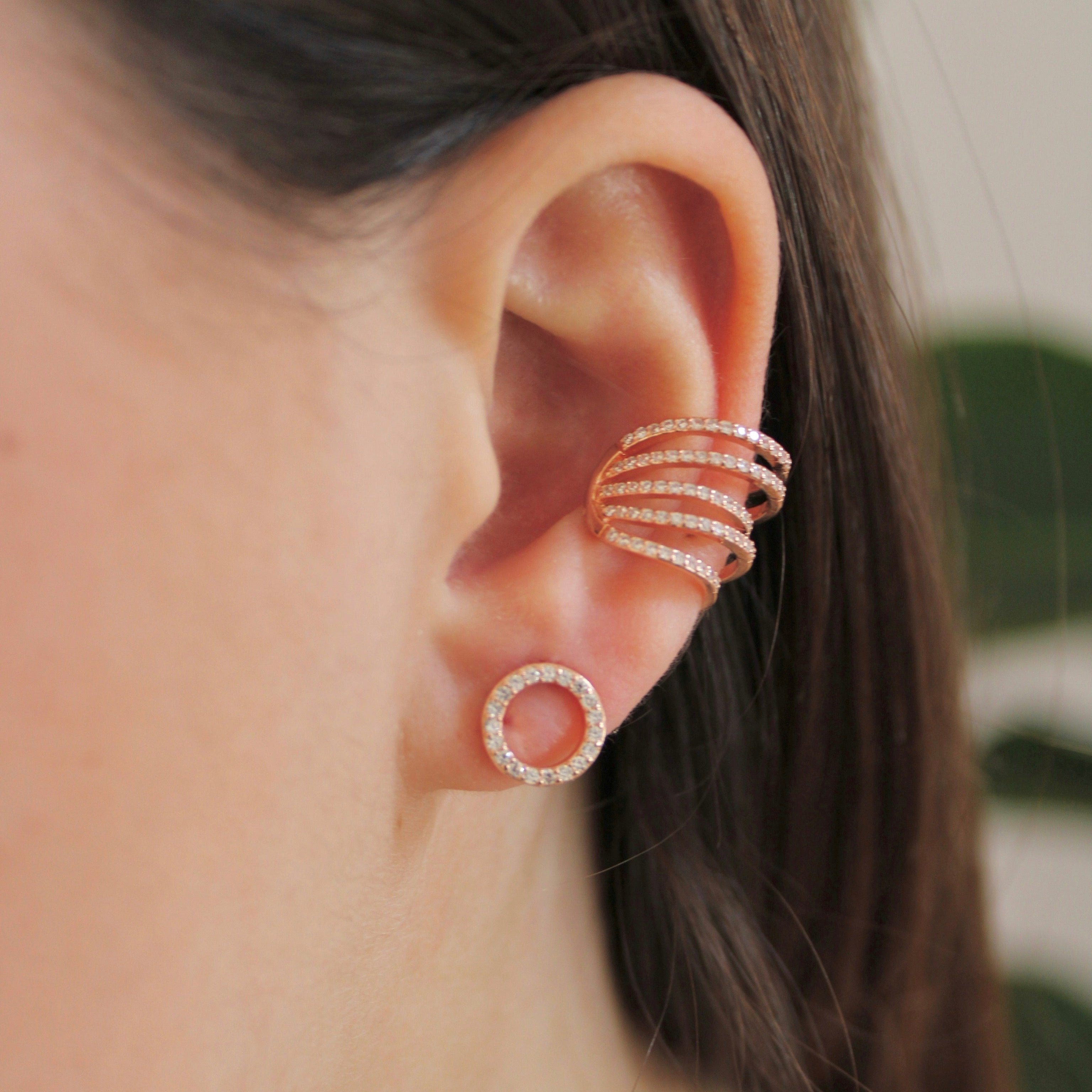 Hoop (argento rosè)