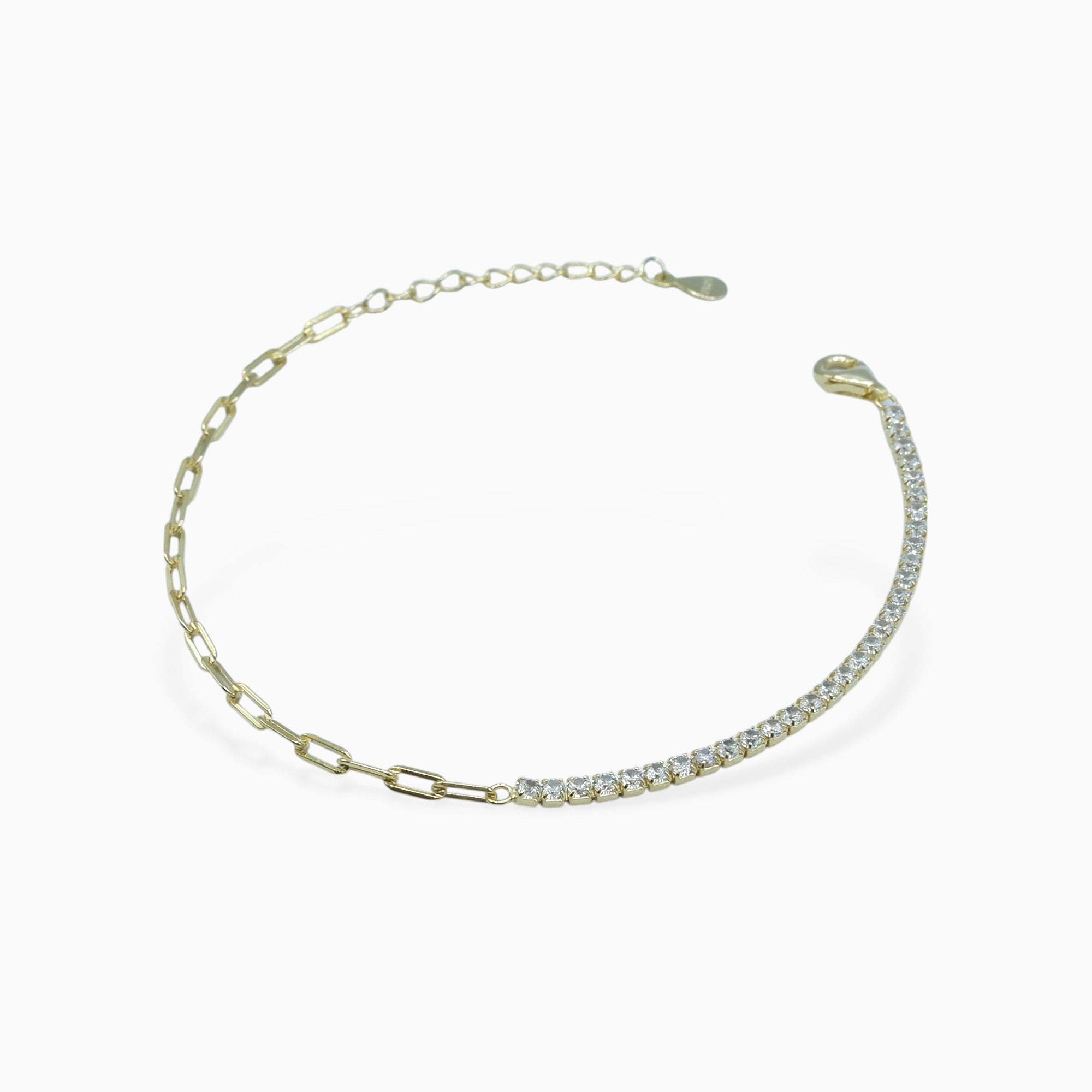 Chain tennis (argento giallo)