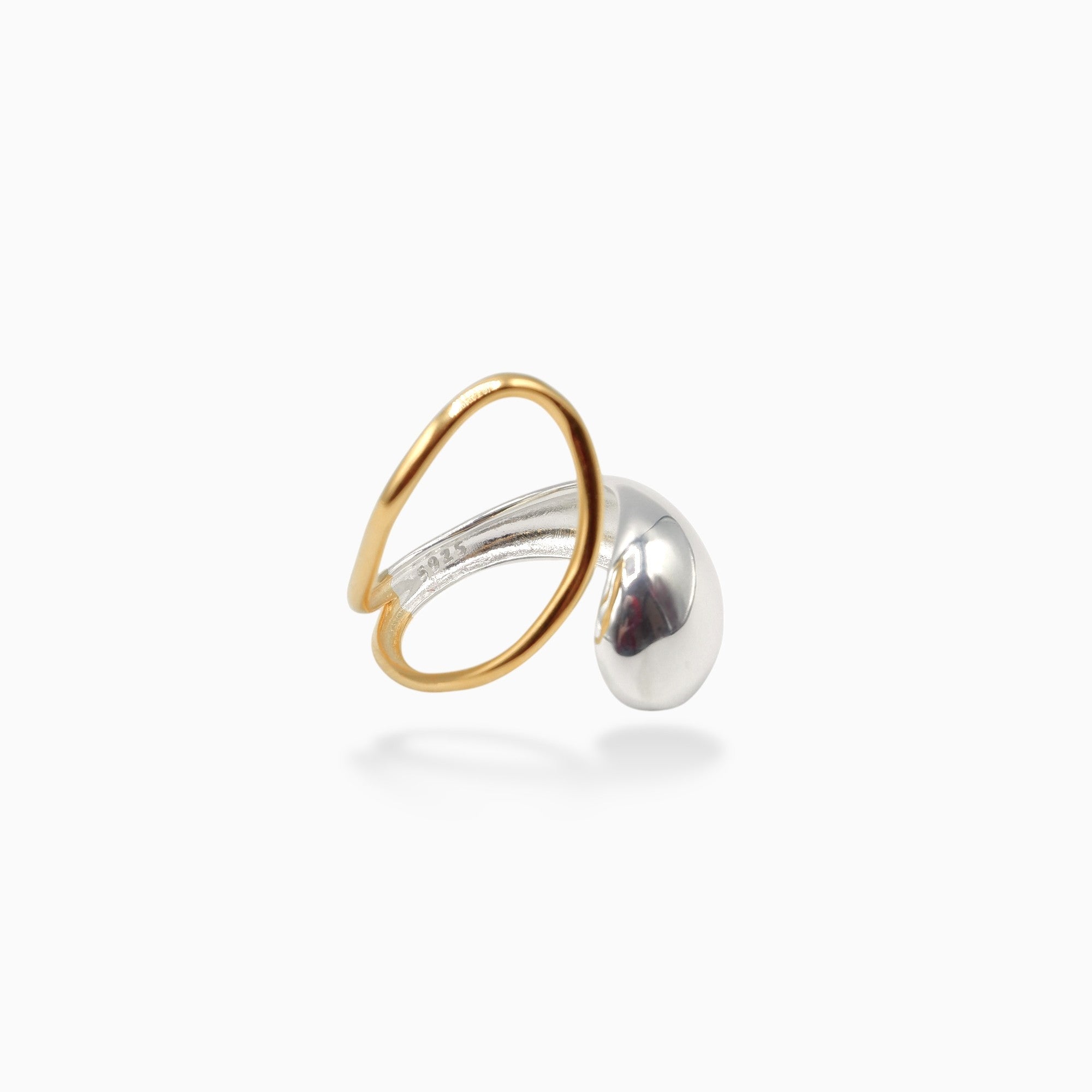 Anello bicolore