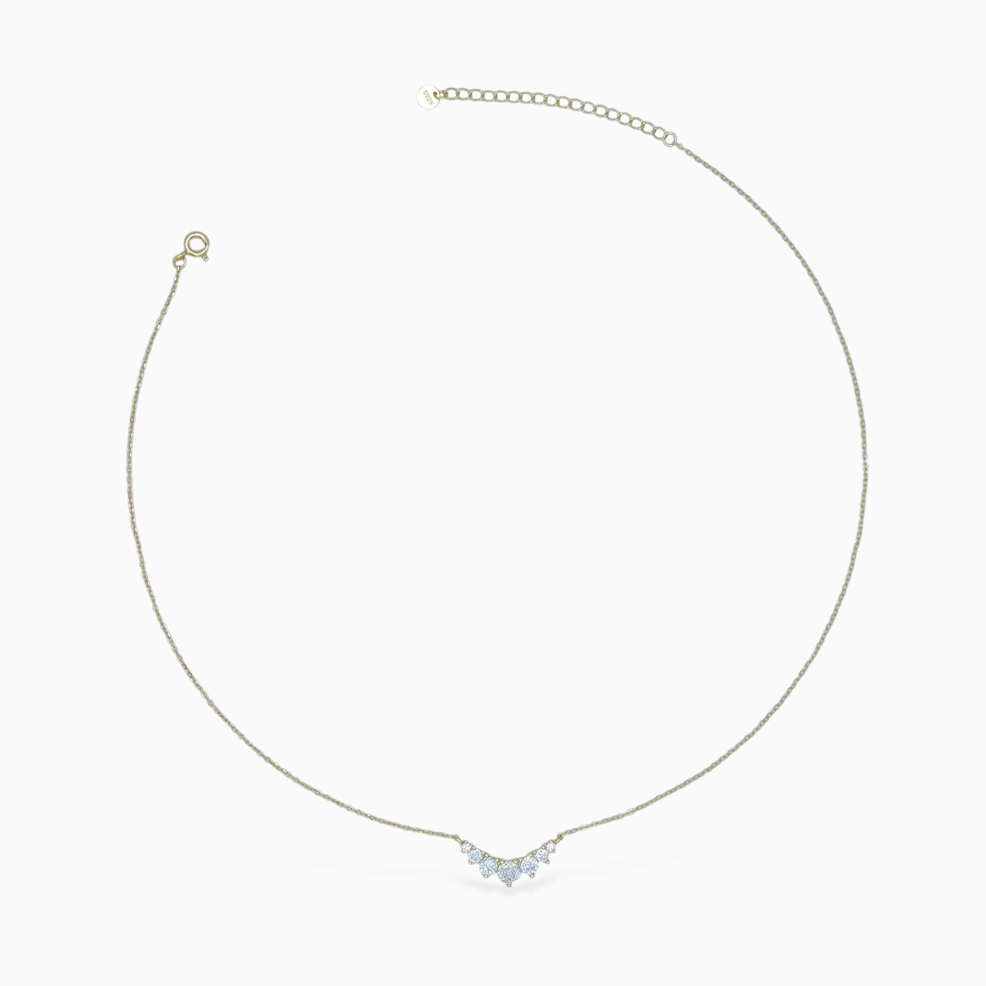 Heaven necklace (argento giallo)