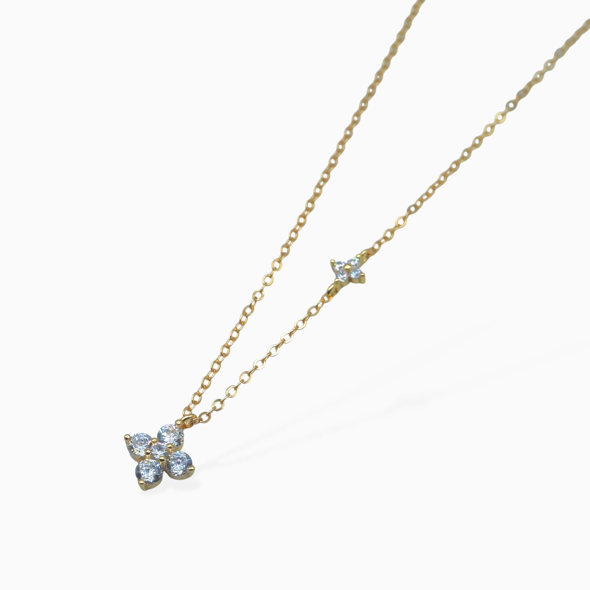 Collana margherita (argento giallo)