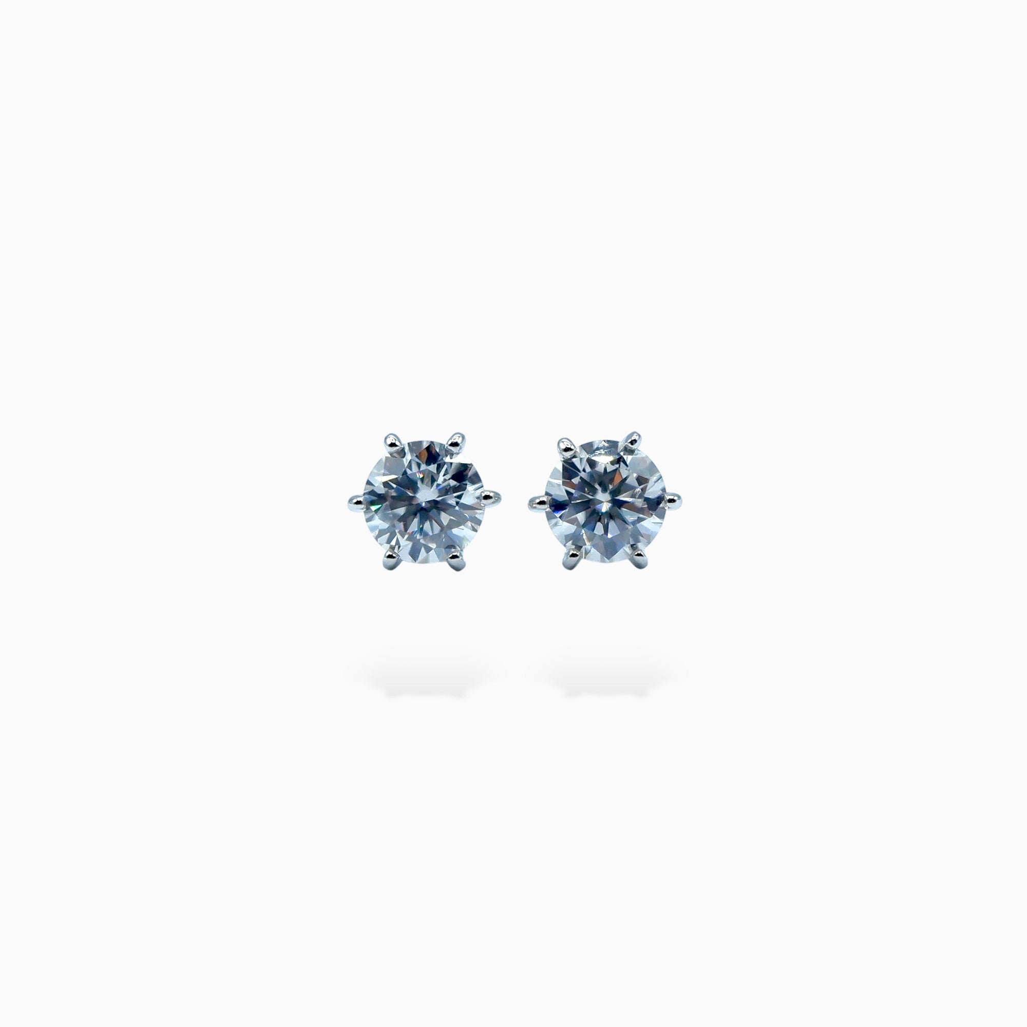 Orecchini punto luce 1 ct
