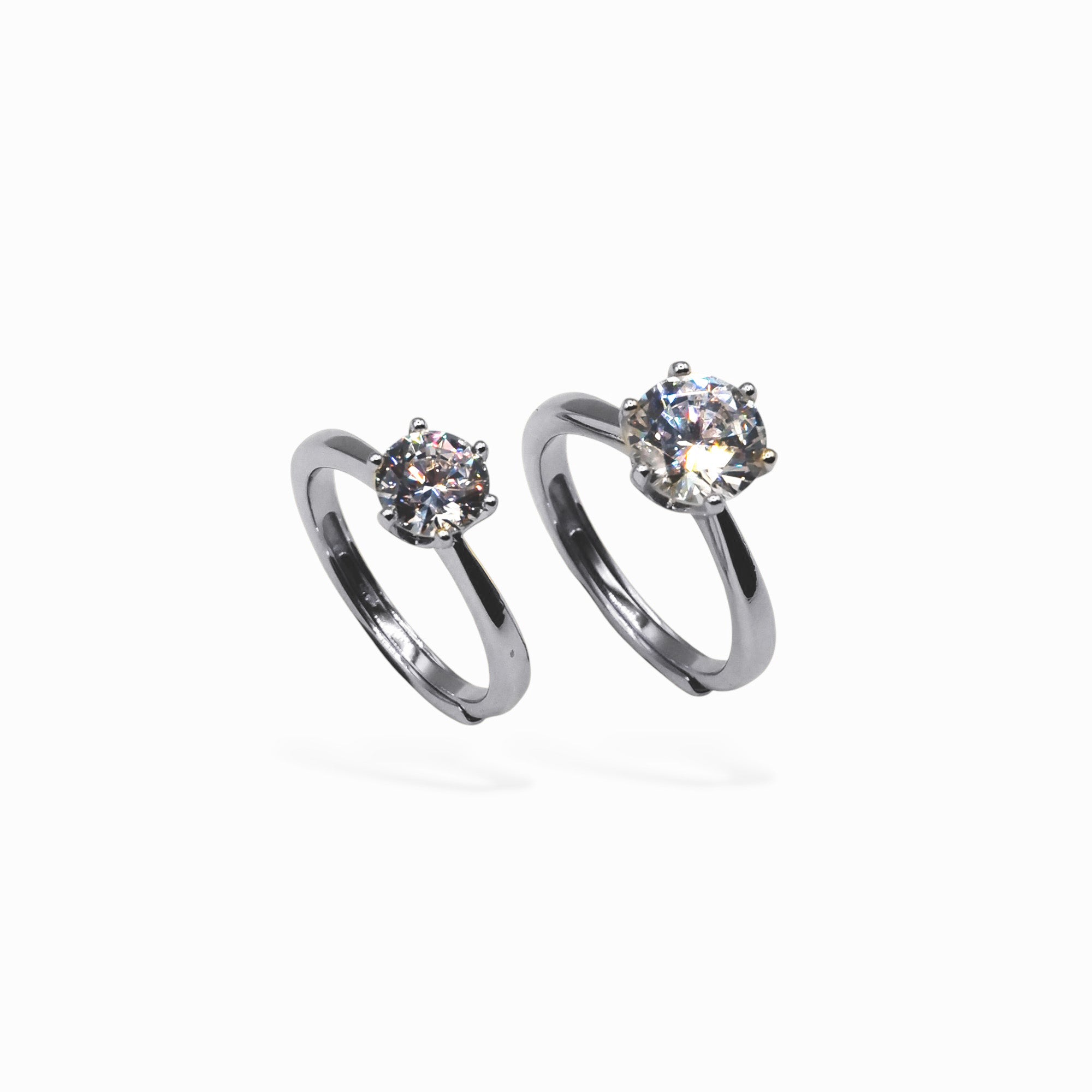 Anello solitario 1 ct