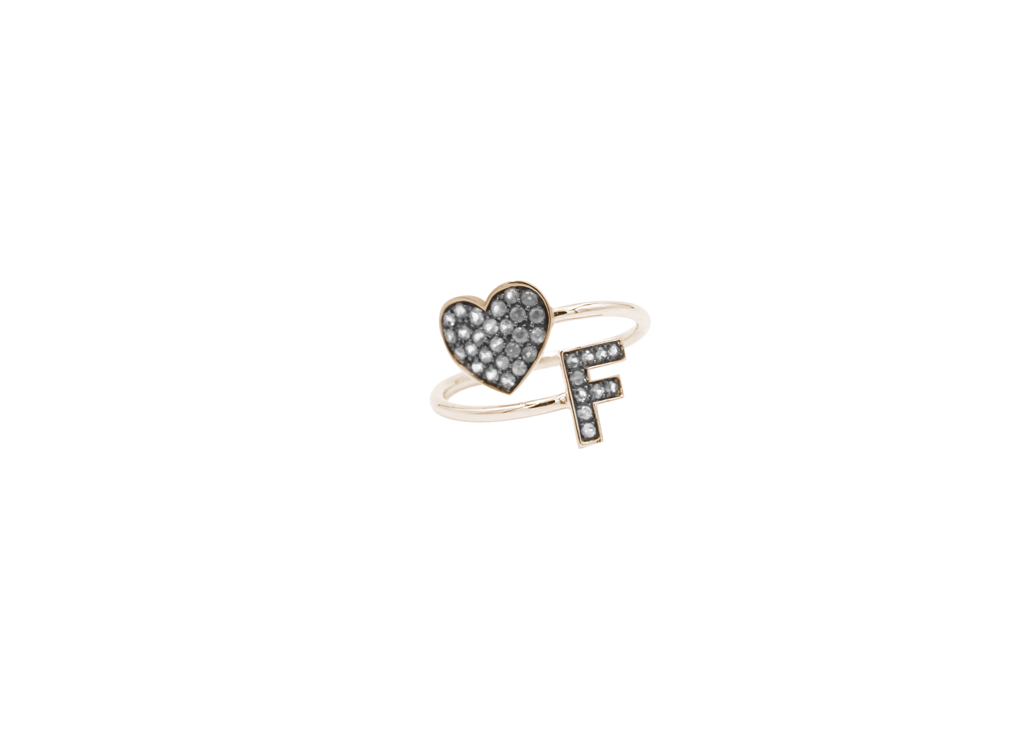 Anello Yourself Collection Silver 1G WHITE F