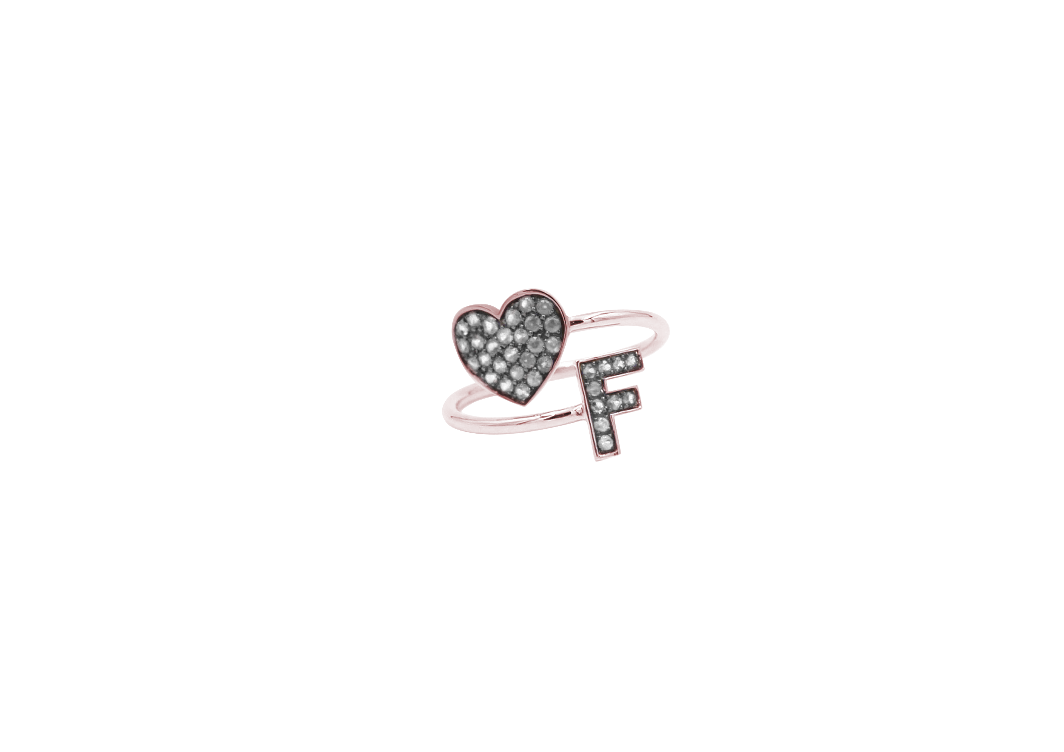 Anello Yourself Collection Silver 1R WHITE F