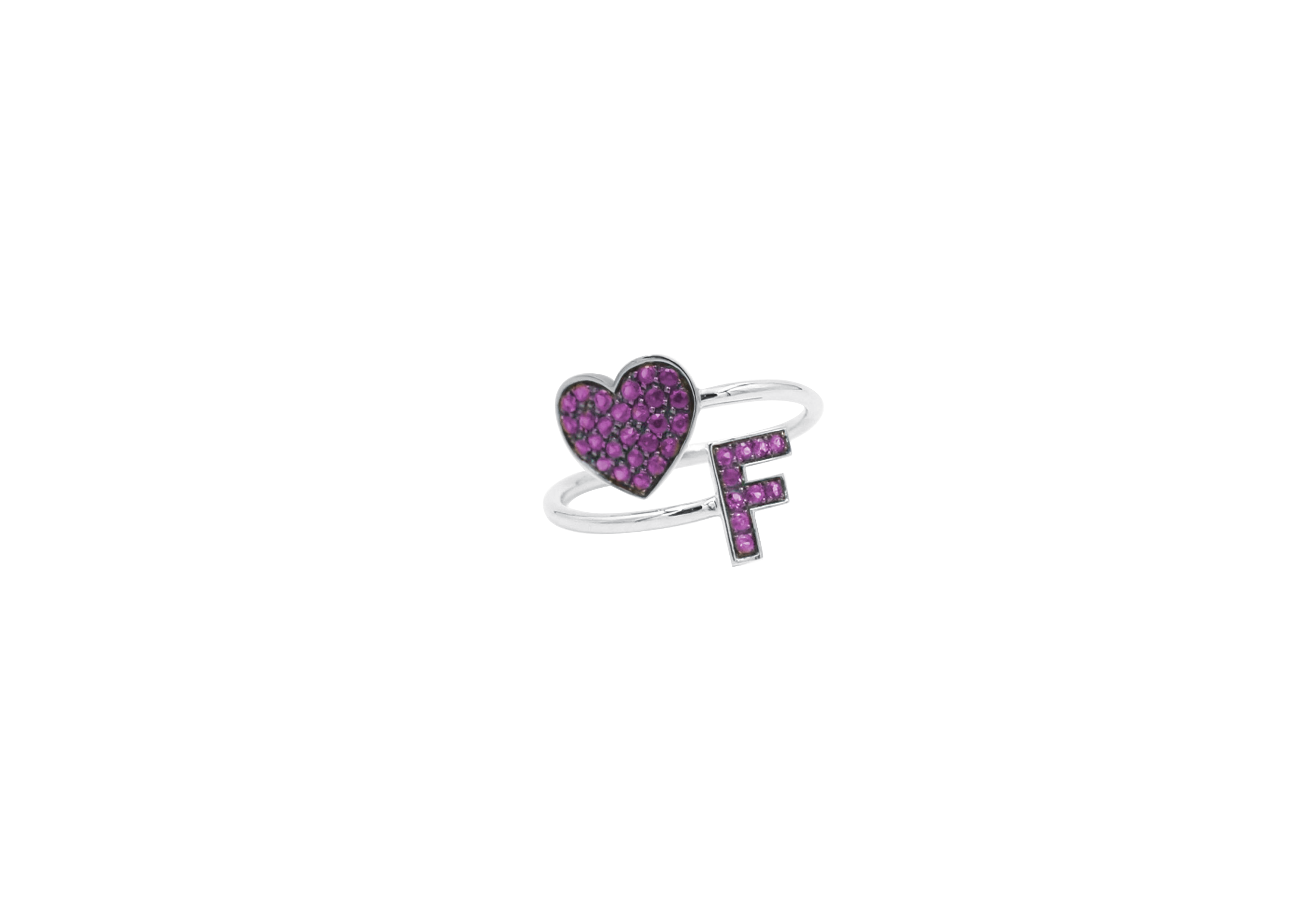Anello Yourself Collection Silver 1B PURPLE F