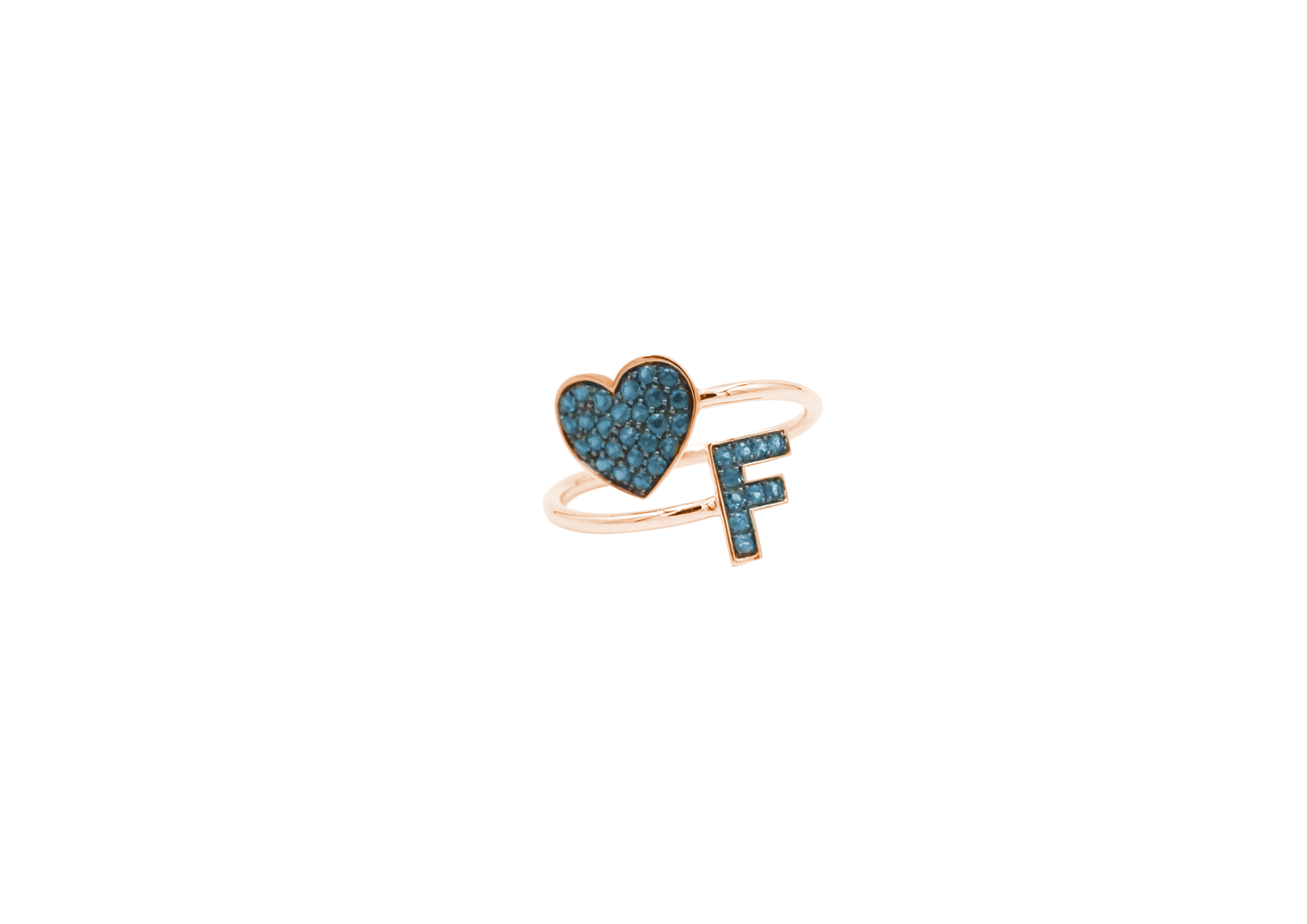 Anello Yourself Collection Silver 1R BLUE F