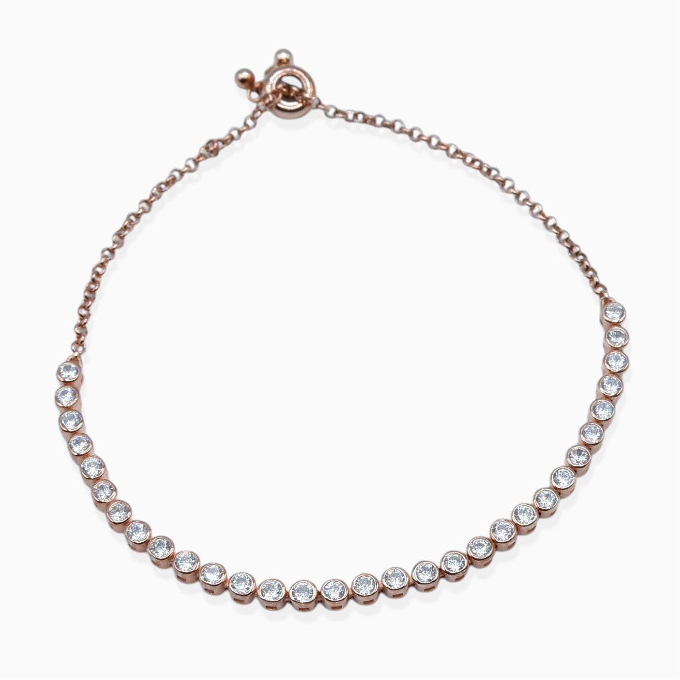 Bracciale Luce (argento rosè)