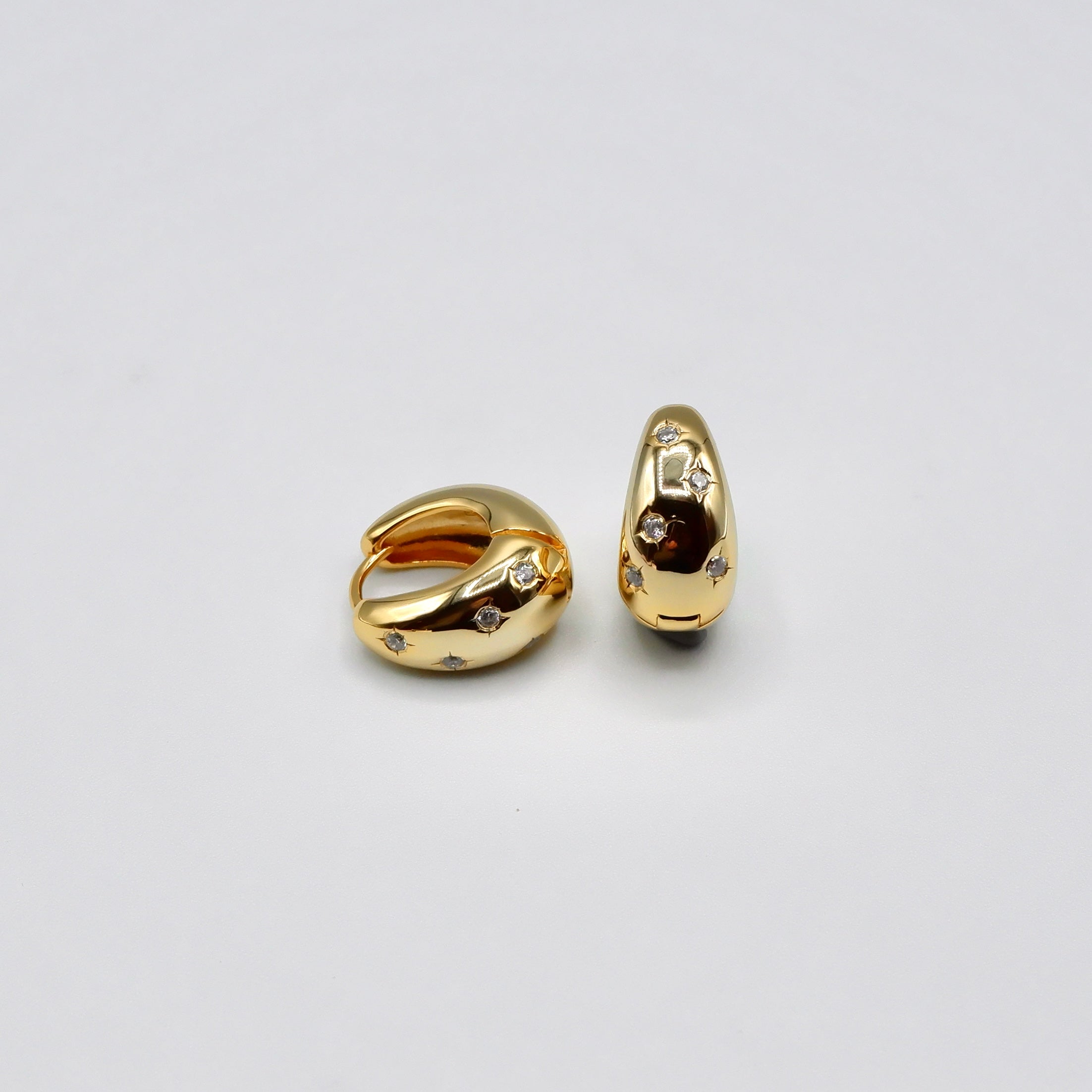 Orecchini micro bold