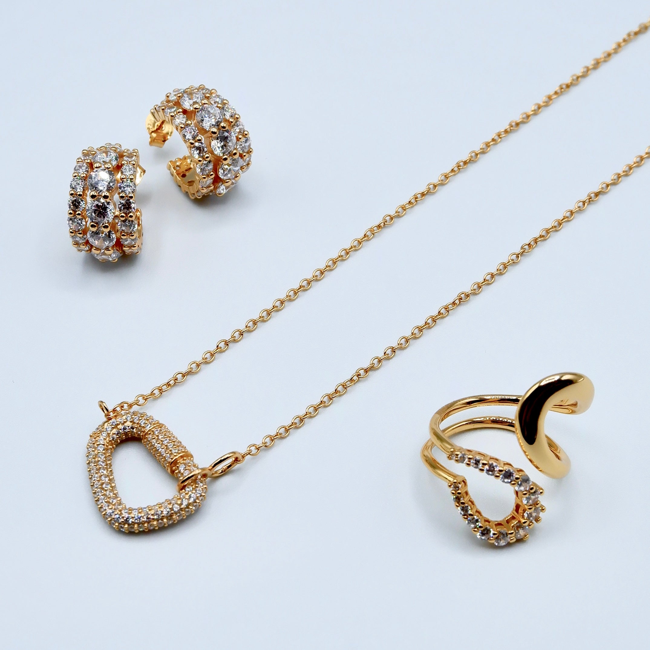 Set sparkling (argento giallo)