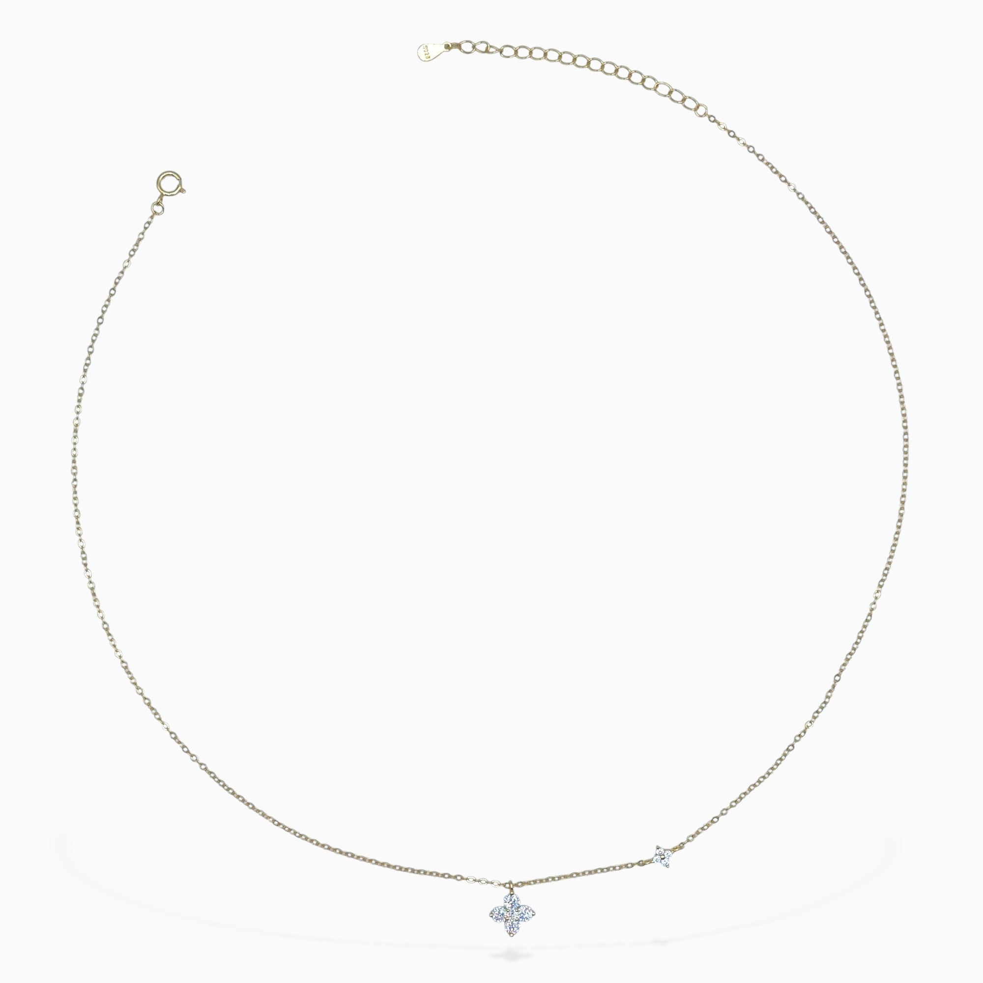 Collana margherita (argento giallo)