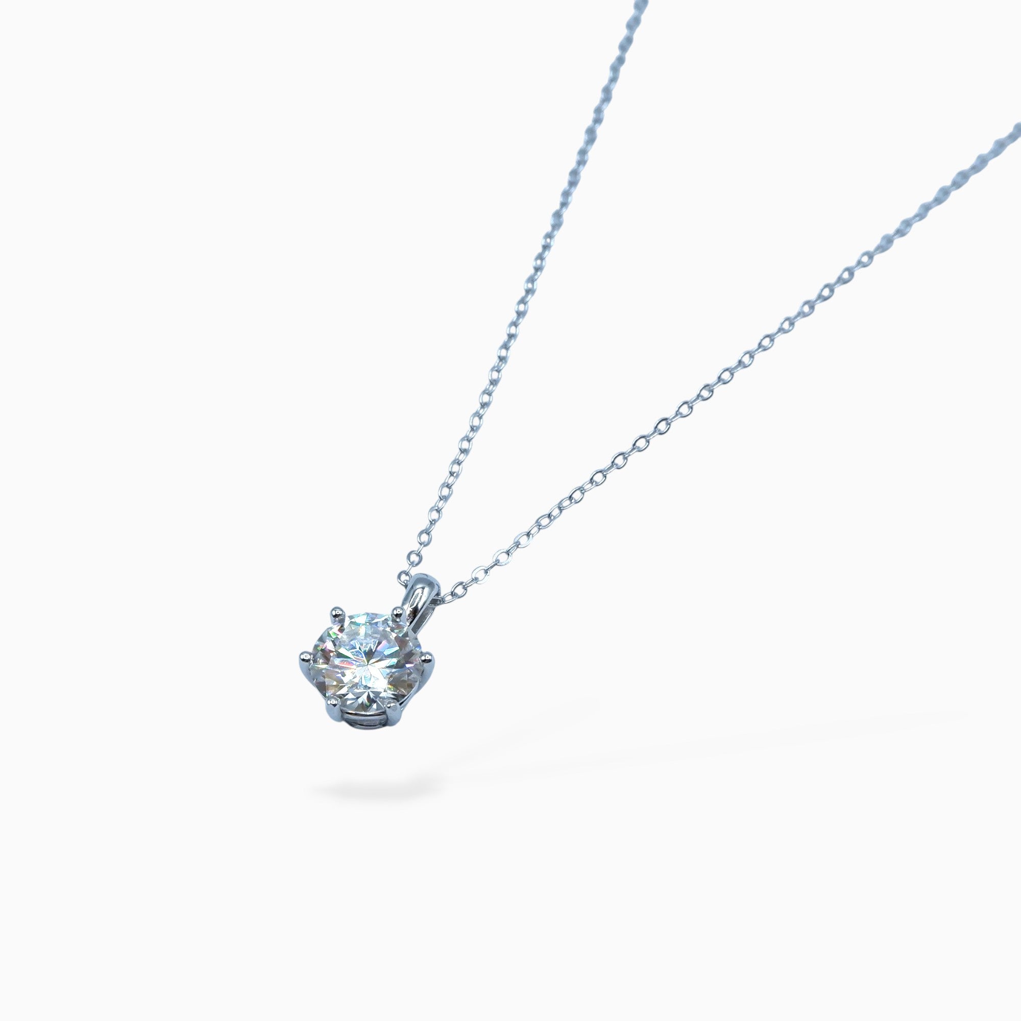 Collana punto luce 2 ct