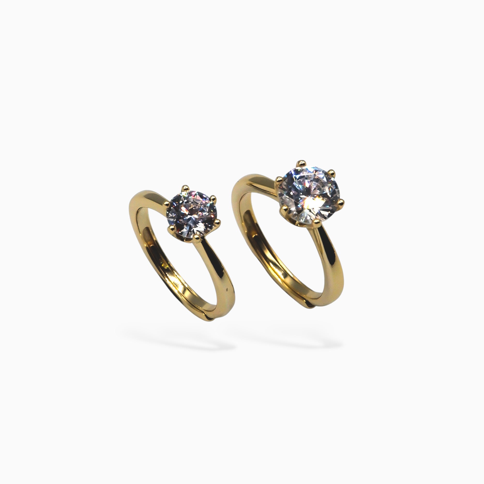 Anello solitario 1 ct